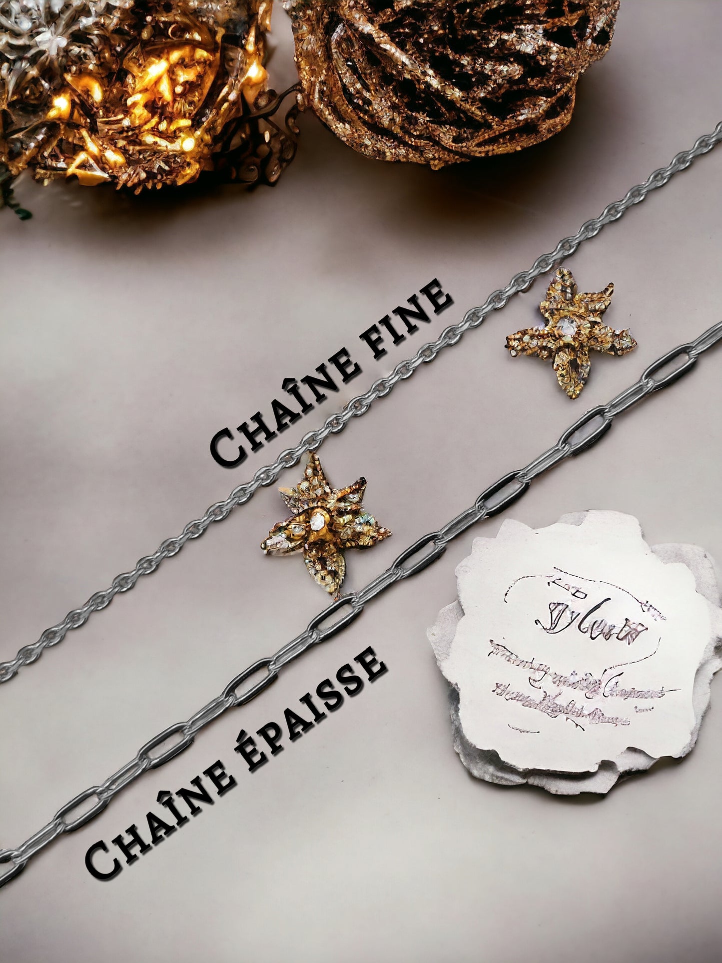 Rosa | Collier personnalisé à breloques