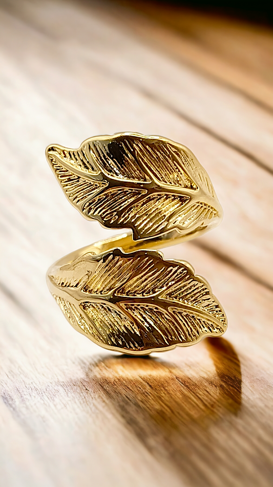 Rosa | Bague en acier inoxydable