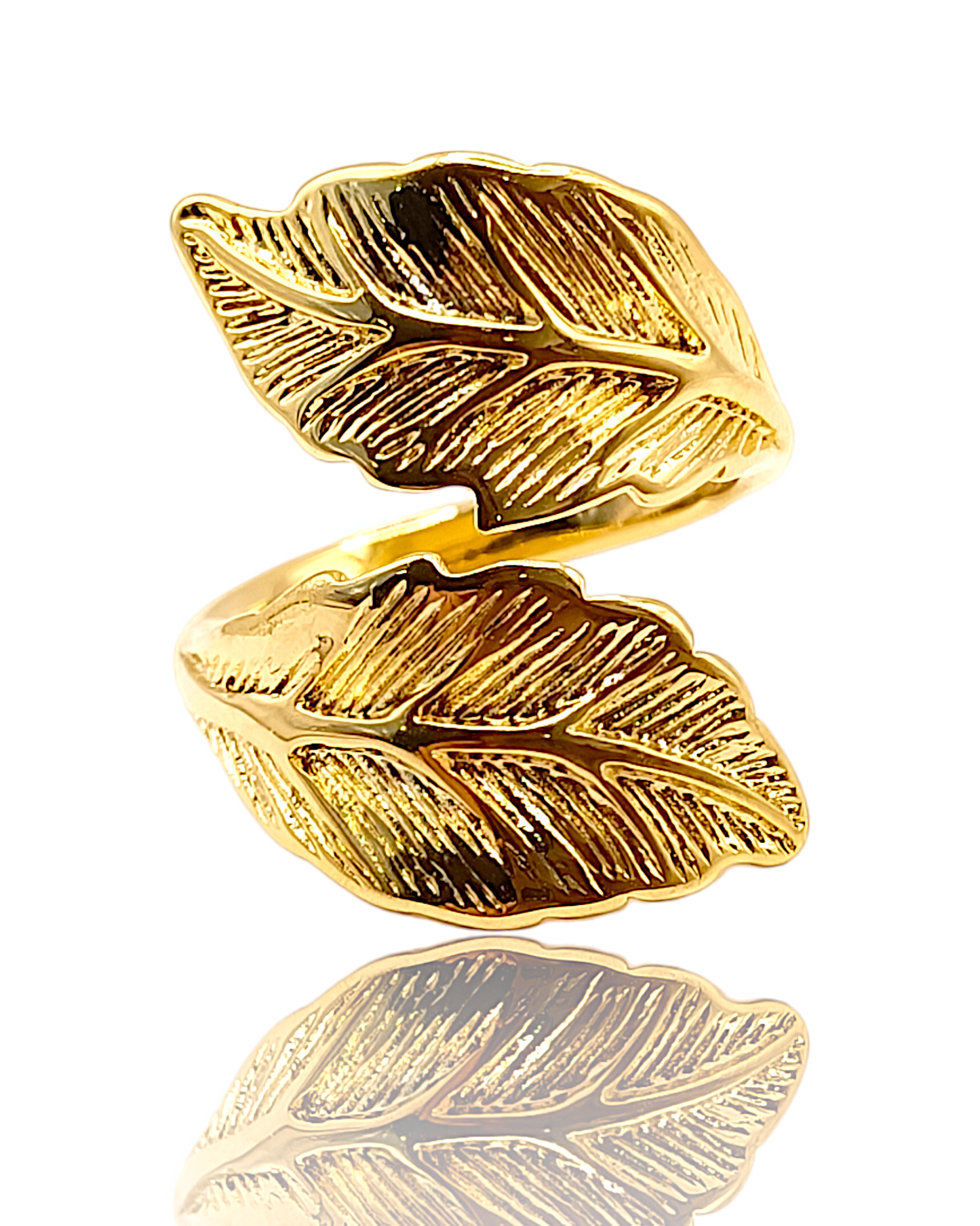 Rosa | Bague en acier inoxydable
