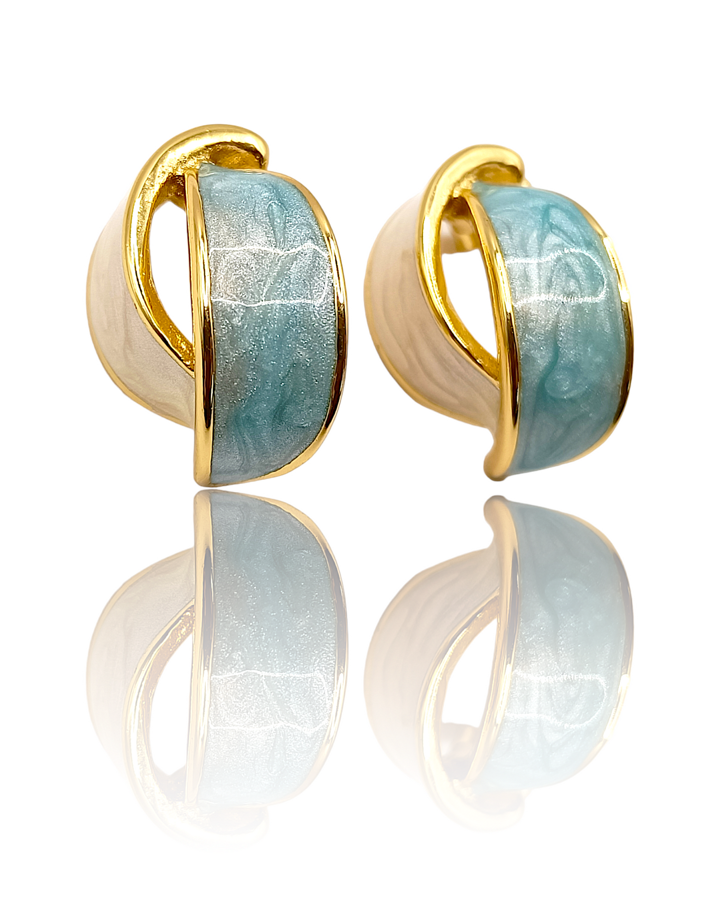 Alizé | Boucles d'oreilles en acier inoxydable