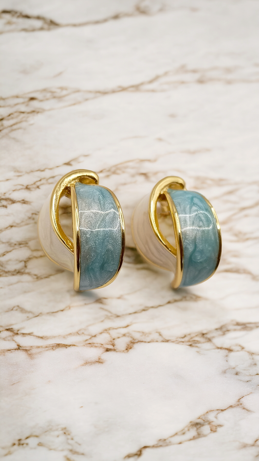 Alizé | Boucles d'oreilles en acier inoxydable