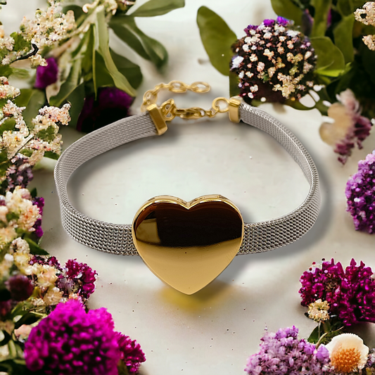 Alice | Bracelet gravure personnalisée en acier inoxydables