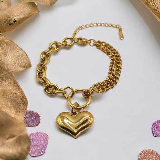 Zoé | Bracelet gravure personnalisée en acier inoxydable