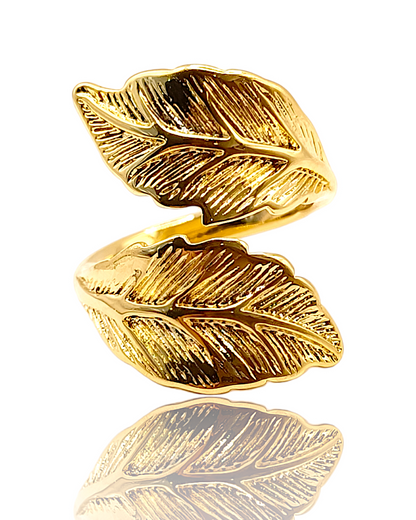 Rosa | Bague en acier inoxydable