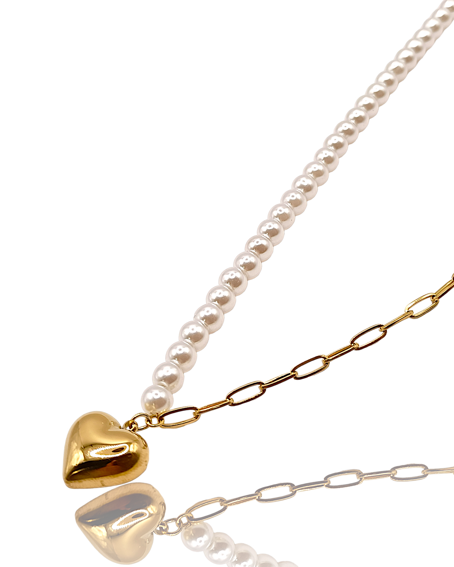 Céleste | Collier gravure personnalisée en acier inoxydable avec coeur