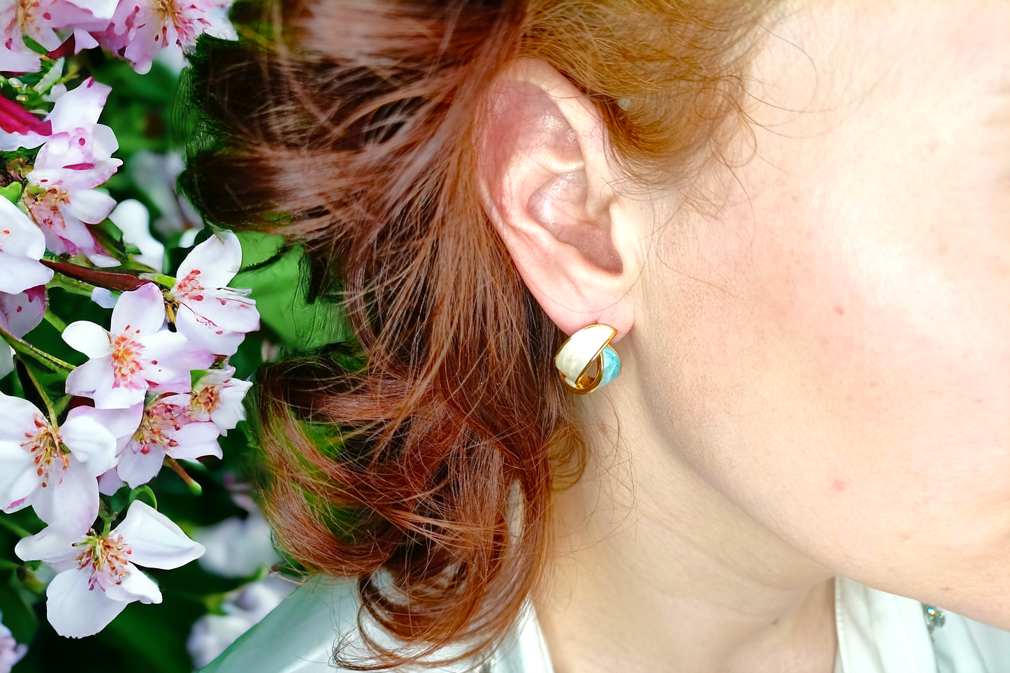 Alizé | Boucles d'oreilles en acier inoxydable