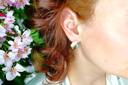 Alizé | Boucles d'oreilles en acier inoxydable